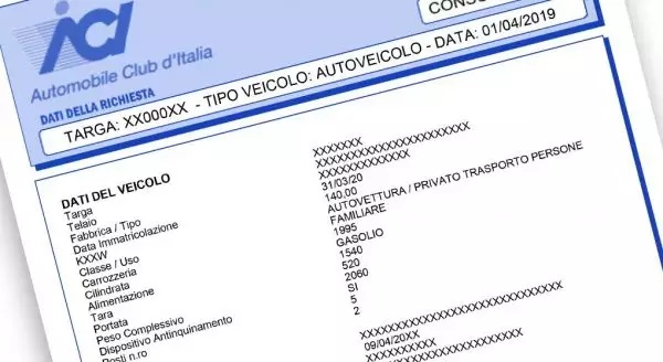 Visura PRA